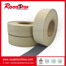 High brightness reflective PVC foam leather